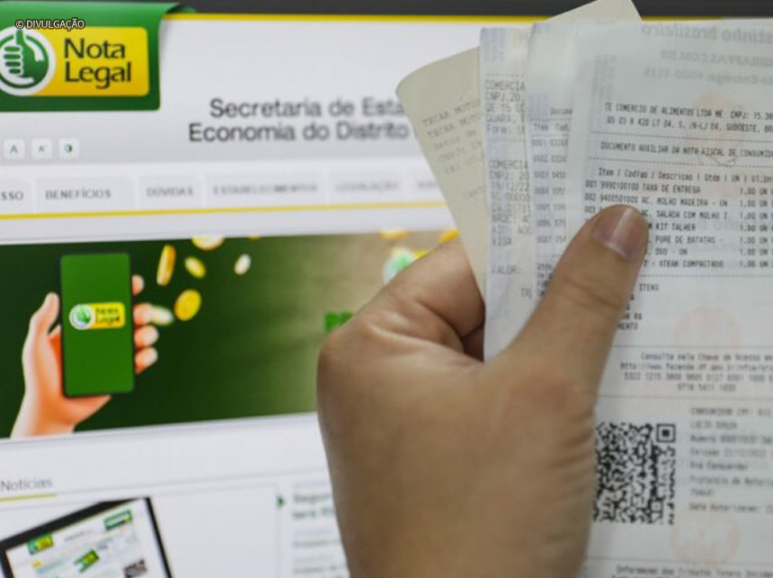 Mais de um milhão de contribuintes do DF estão habilitados para o sorteio do Nota Legal