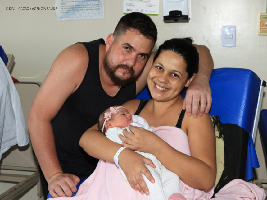 Mães têm parto humanizado no Hospital Regional de Planaltina