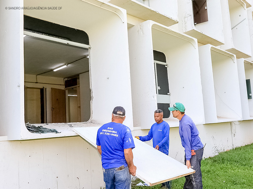 Hospitais e unidades de saúde recebem serviços de manutenção continuada