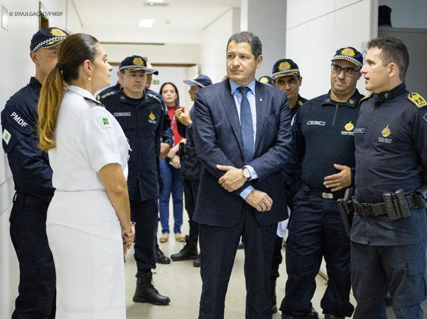 Sandro Avelar faz visita técnica ao Centro Médico da PMDF