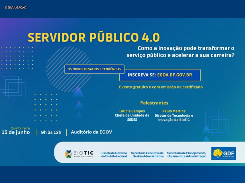 Curso aborda competências digitais para aprimorar o serviço público