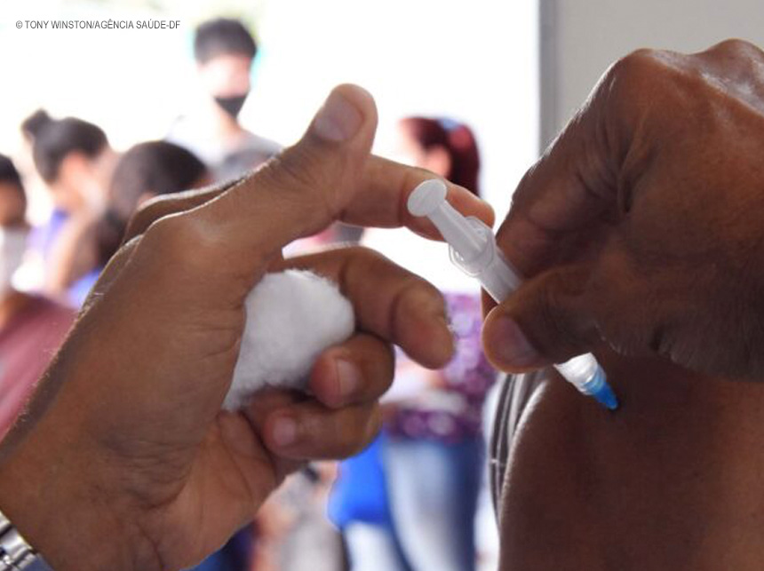 DF tem 100 mil doses para Dia D da Vacinação no sábado (27)