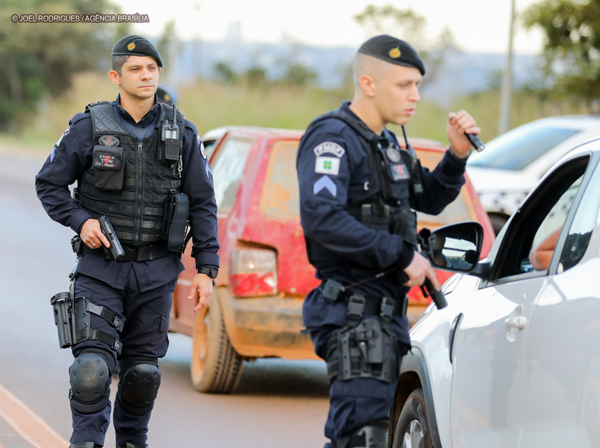 Policiais do DF utilizarão câmeras de monitoramento nos uniformes