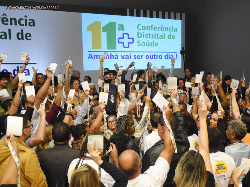 Conferência Distrital de Saúde encerra com 52 propostas para etapa nacional