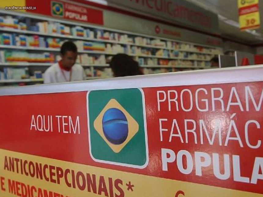 Mais de 1,3 milhão de beneficiários do Bolsa Família já retiraram medicamentos gratuitos pelo Farmácia Popular