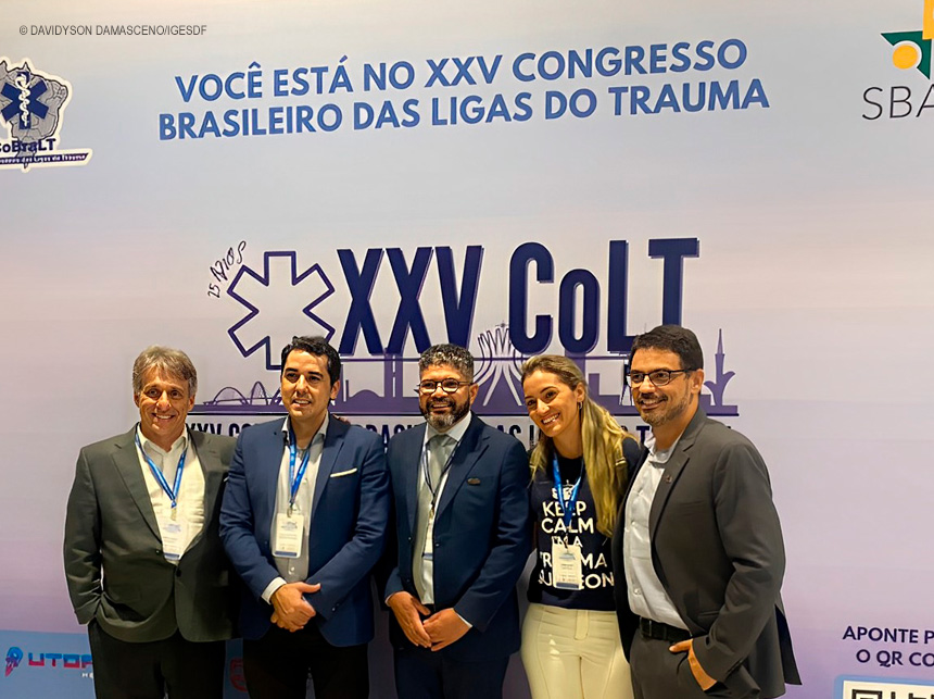 Hospital de Base é destaque no XXV Congresso Brasileiro das Ligas do Trauma