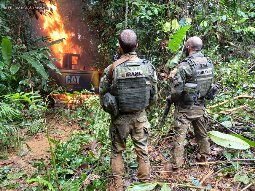 Operações na Terra Yanomami destruíram 323 acampamentos de garimpos