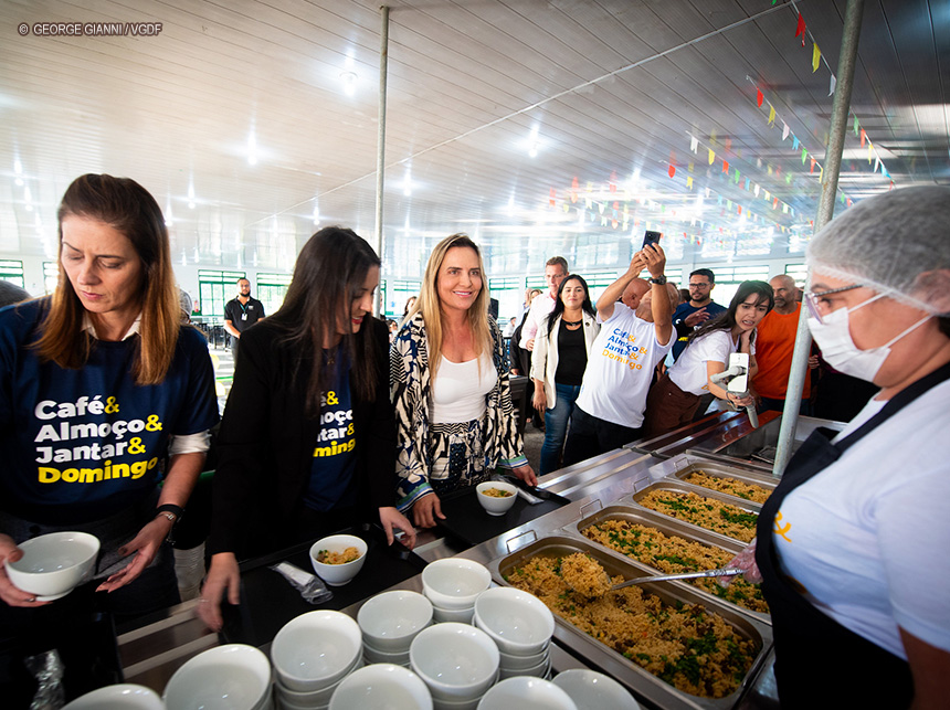 Restaurante Comunitário do Recanto agora tem café da manhã, almoço e jantar