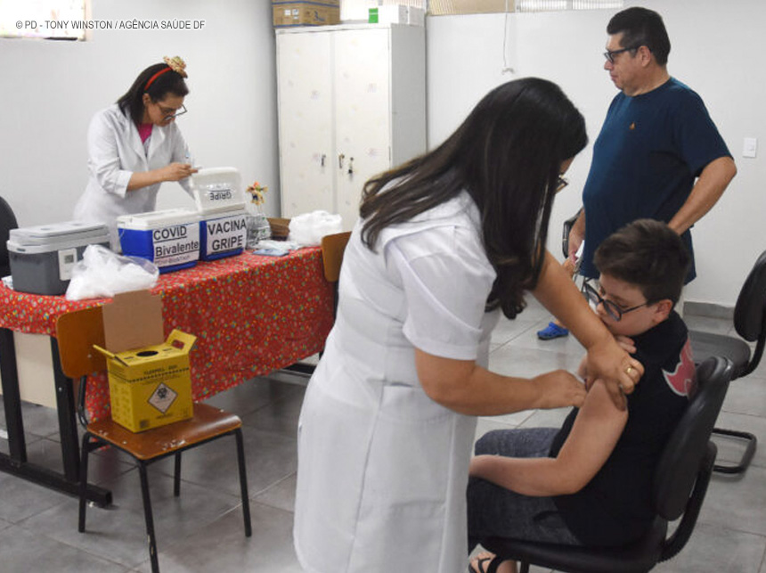 DF conta com 20 pontos de vacinação neste sábado (24)