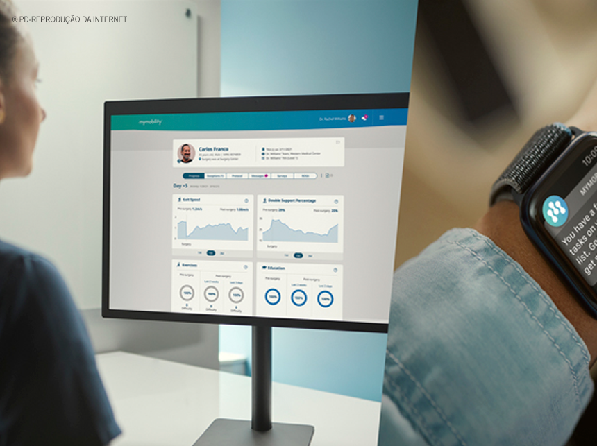 Apple desenvolve aplicativo para artroplastia com multinacional de saúde