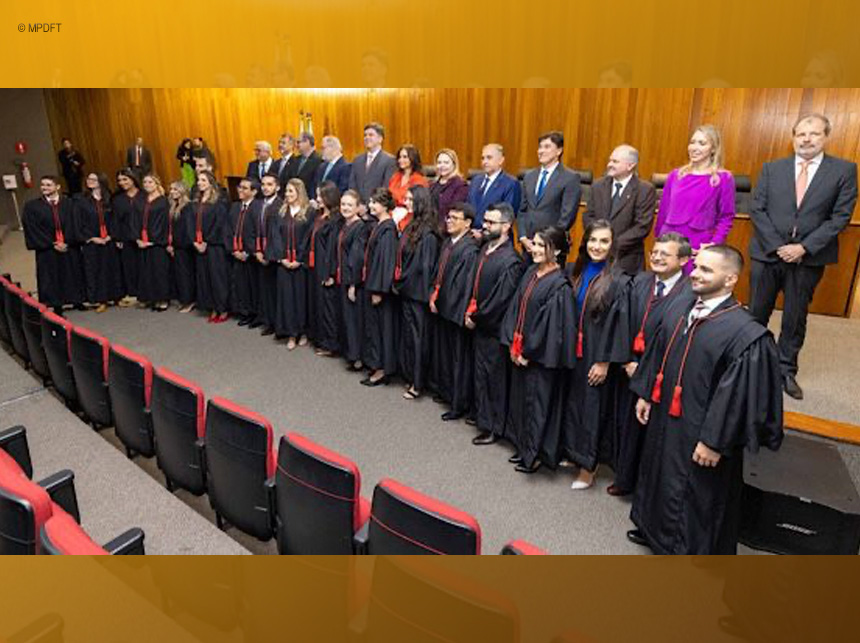 MPDFT dá posse a aprovados no 32º concurso para promotor de Justiça adjunto