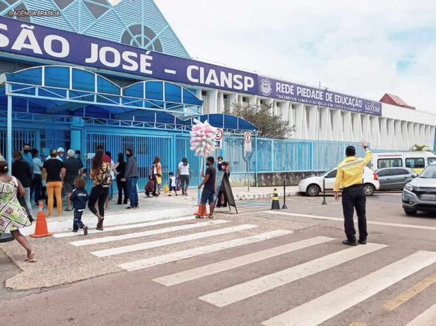 Segurança no DF é reforçada na volta às aulas da rede pública