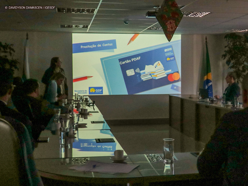 Cartão PDAF é apresentado à Rede de Controle da Gestão Pública do DF