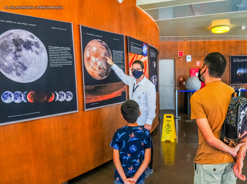 Ainda há vagas para a Colônia de Férias do Planetário de Brasília