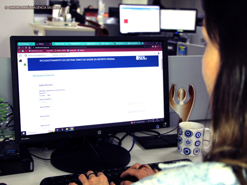 E você? Mais de 25 mil pessoas atualizaram dados no RecadastraSUS-DF