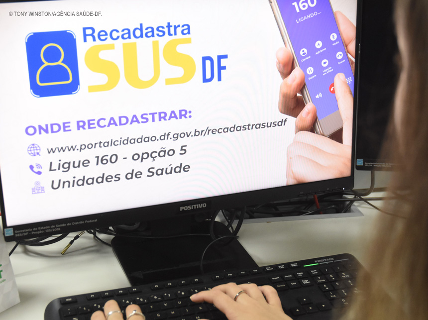 RecadastraSUS-DF: Saúde convoca usuários para atualizar dados
