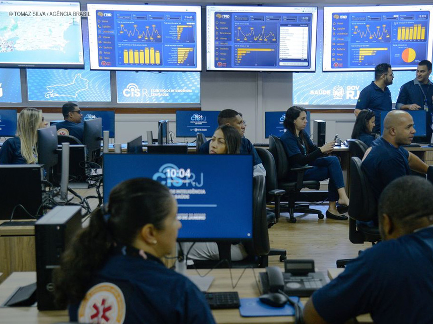 Rio de Janeiro inaugura maior centro de inteligência em saúde do país