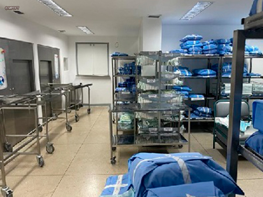 Vistorias: Prosus inspeciona serviços dos hospitais da rede pública