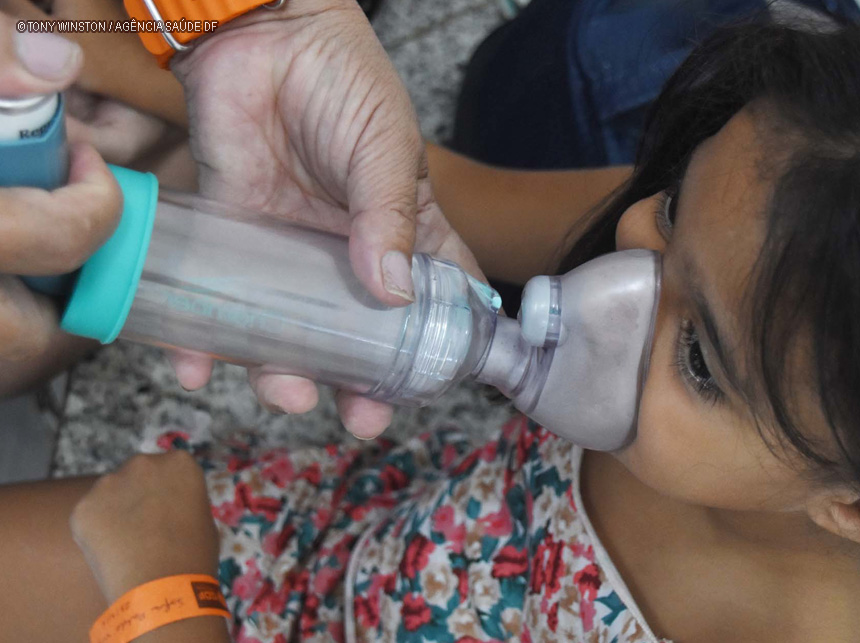 DF já tem plano de combate a doenças respiratórias em crianças para 2024