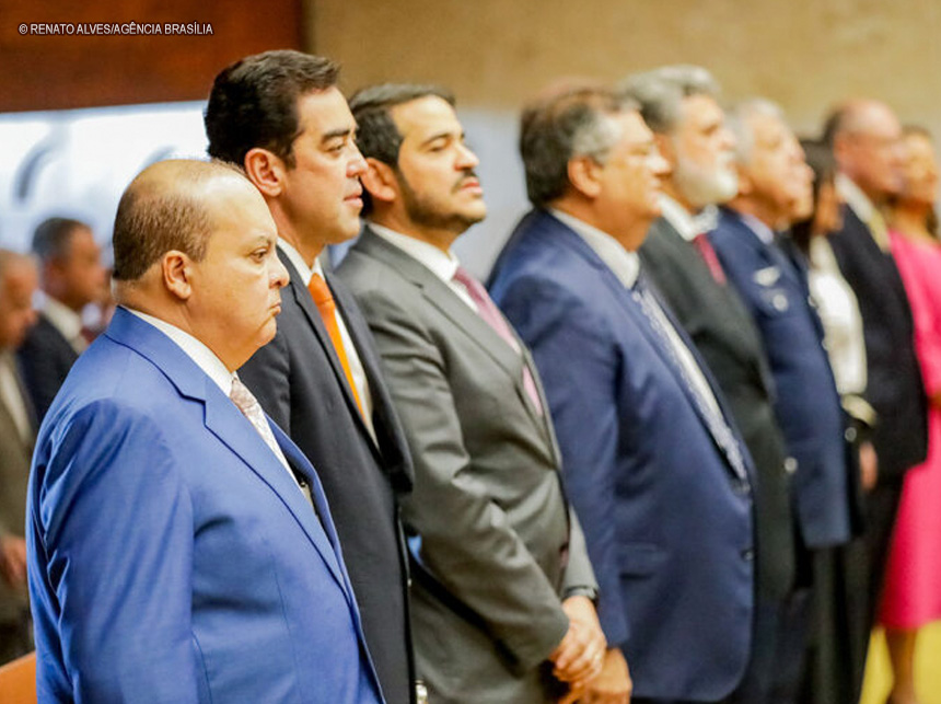 Ibaneis Rocha participa da posse de Zanin, novo ministro do STF