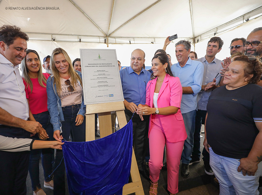 Ibaneis entrega 2º Restaurante Comunitário e anuncia UPA no Sol Nascente