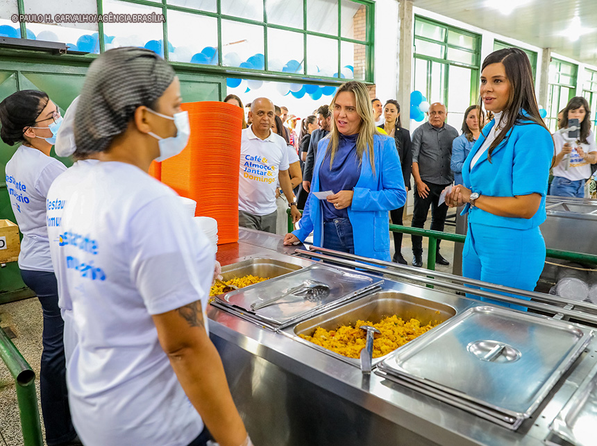 Restaurante Comunitário de Planaltina agora serve jantar e abre domingo