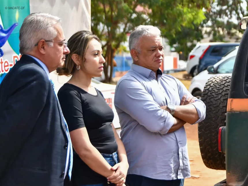 Sindate promove Assembleia em frente a UTI Vida