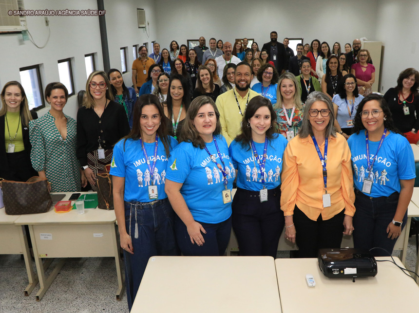 Servidores do GDF serão capacitados para multivacinação no DF