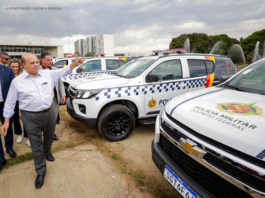 Polícia Militar recebe mais 85 viaturas para fortalecer rondas e operações do DF