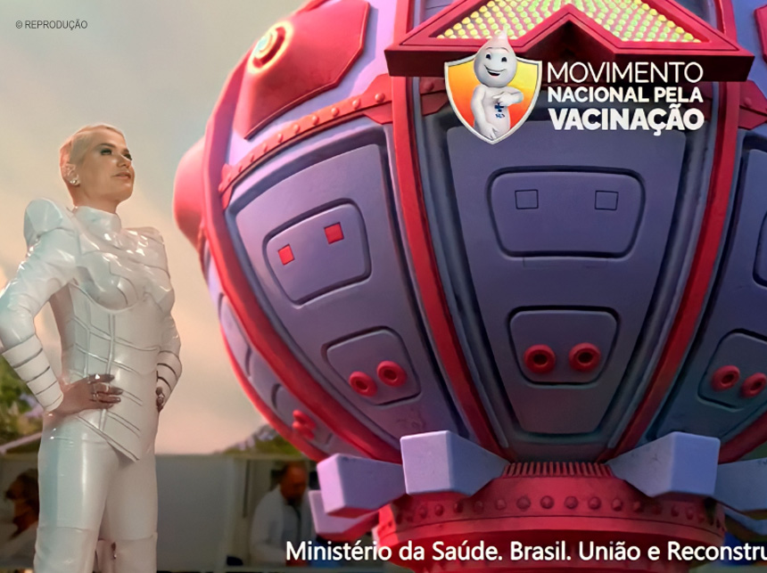 Xuxa e Zé Gotinha se unem em campanha de multivacinação do Ministério da Saúde
