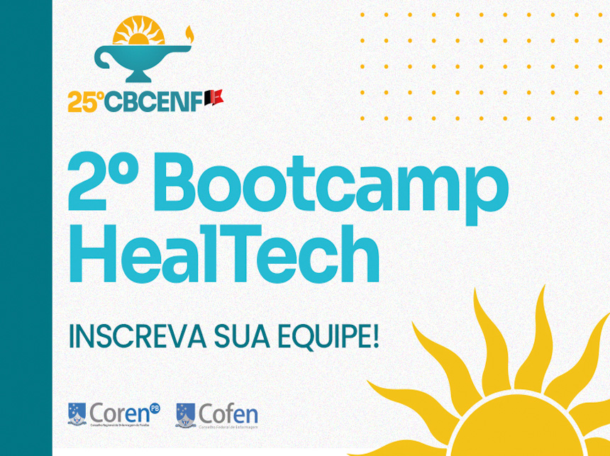 Inscrições para o 2º Bootcamp HealthTech iniciam na terça-feira (9)