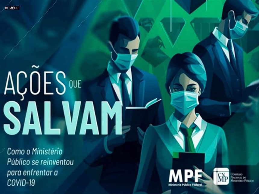 Publicação do CNMP detalha ações coordenadas do Ministério Público brasileiro no combate à covid-19