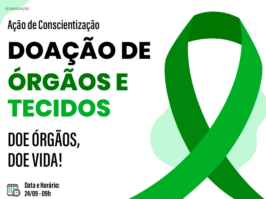 Setembro Verde: Nefrologia do HBDF realiza evento para Conscientização da Doação de órgãos e tecidos