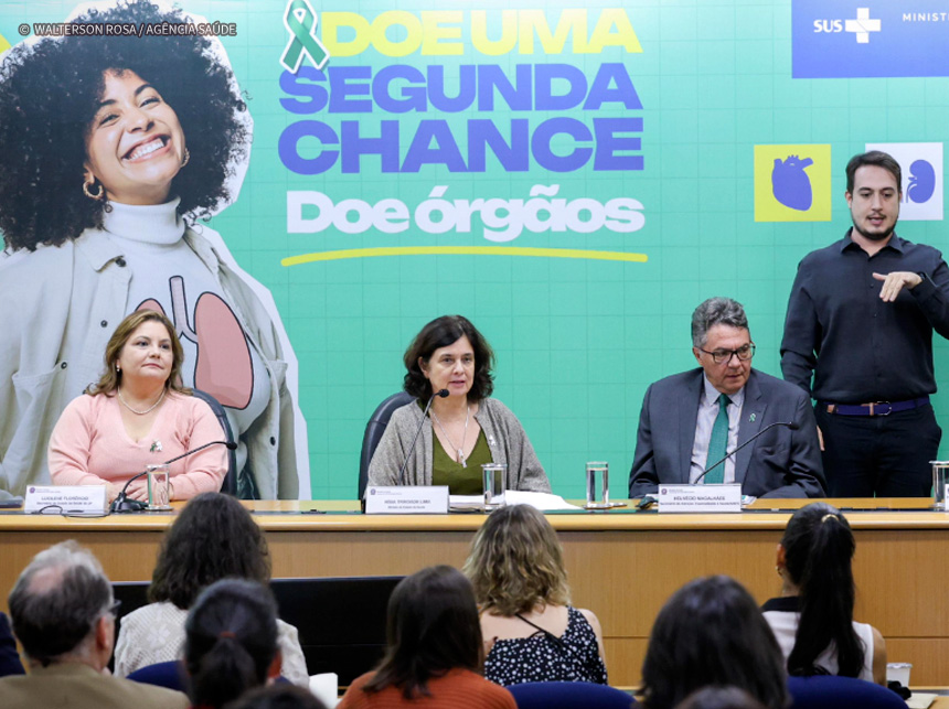 Saúde aumenta em 106% autorização para novos serviços de transplante no país