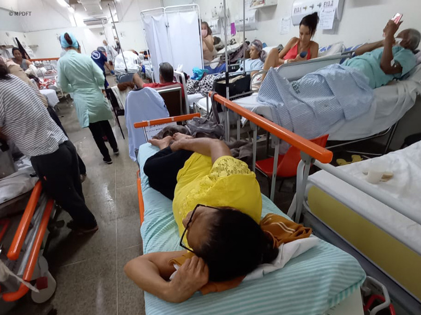 Pró-vida constata escassez de recursos humanos e instalações inadequadas no HRT