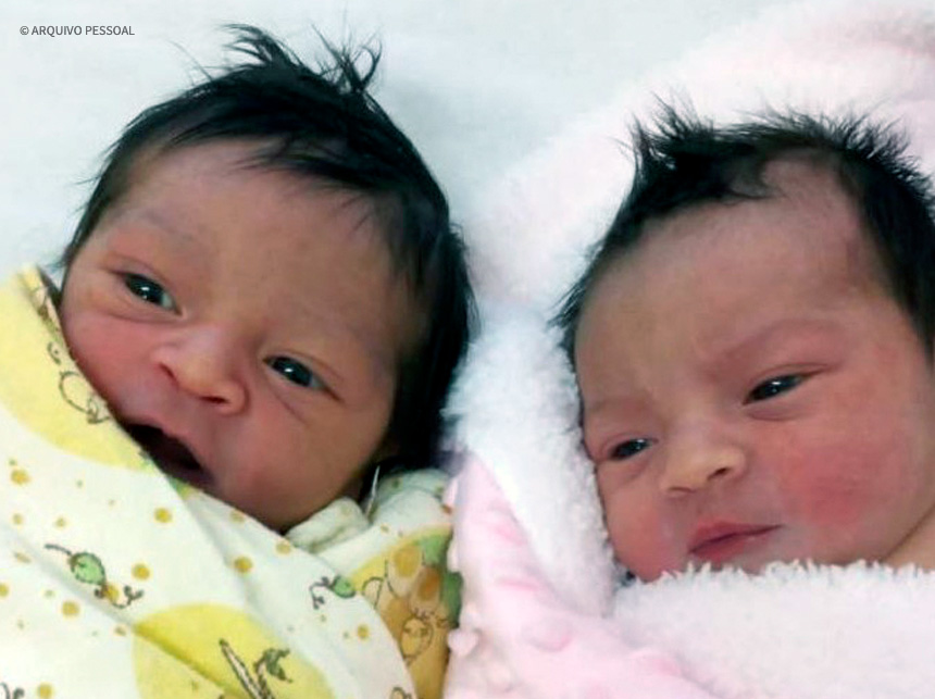 Gêmeas têm bebês no mesmo dia no Hospital de Ceilândia