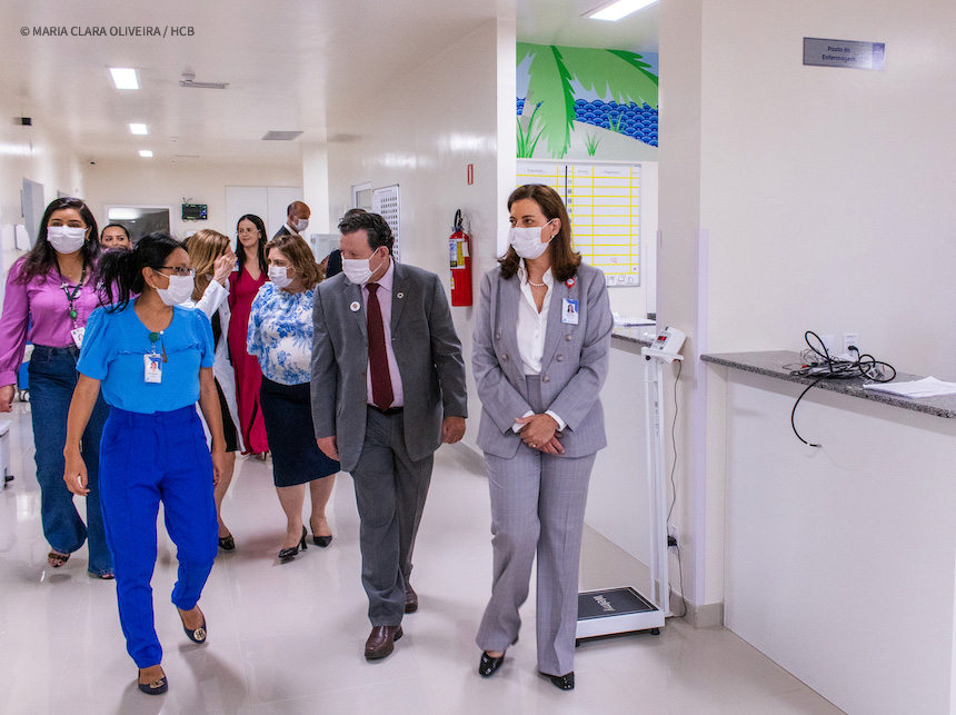 Ministério da Saúde garante apoio em novas habilitações do HCB