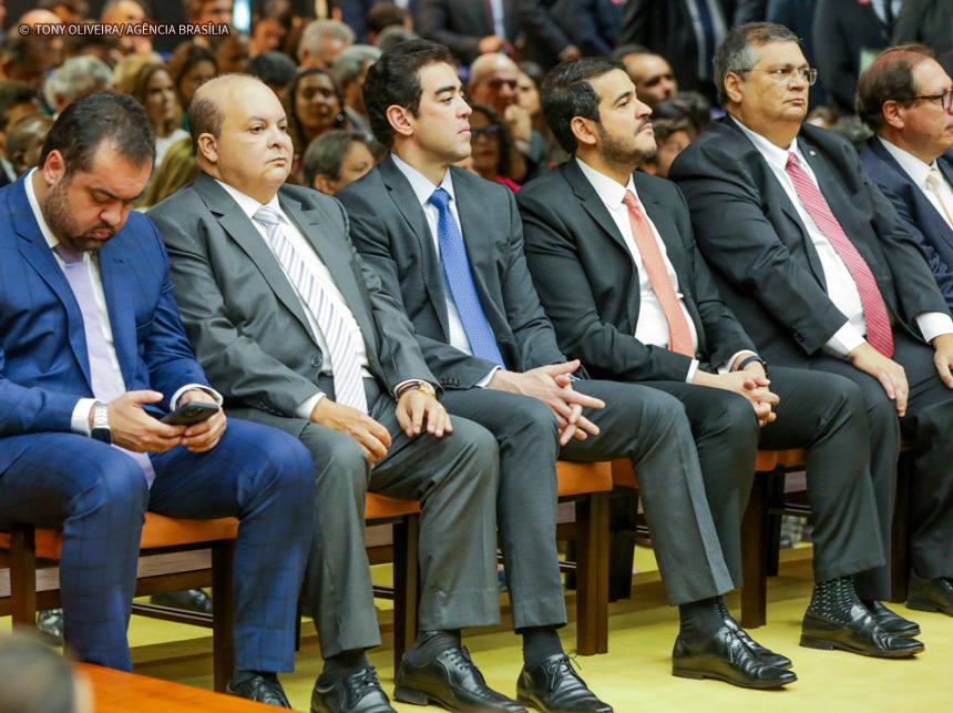 Ibaneis e Celina Leão participam da posse de Barroso, novo presidente do STF