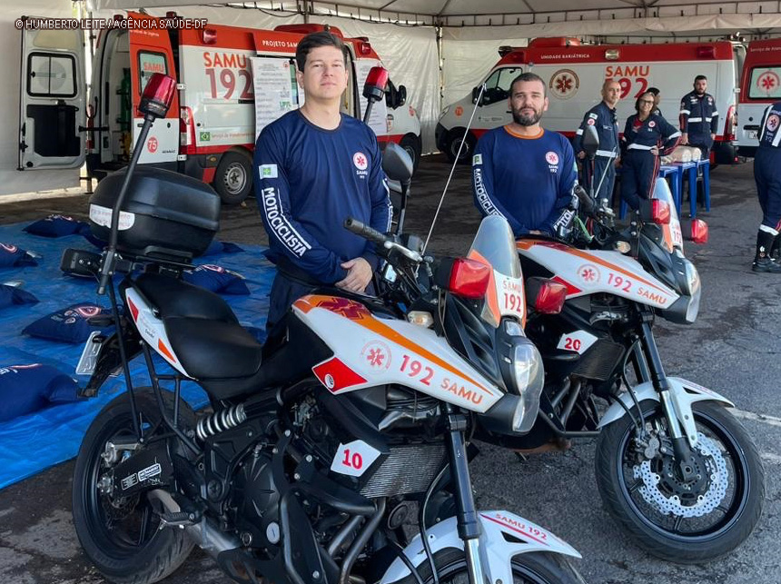 População pode conhecer de perto os serviços do SAMU-DF