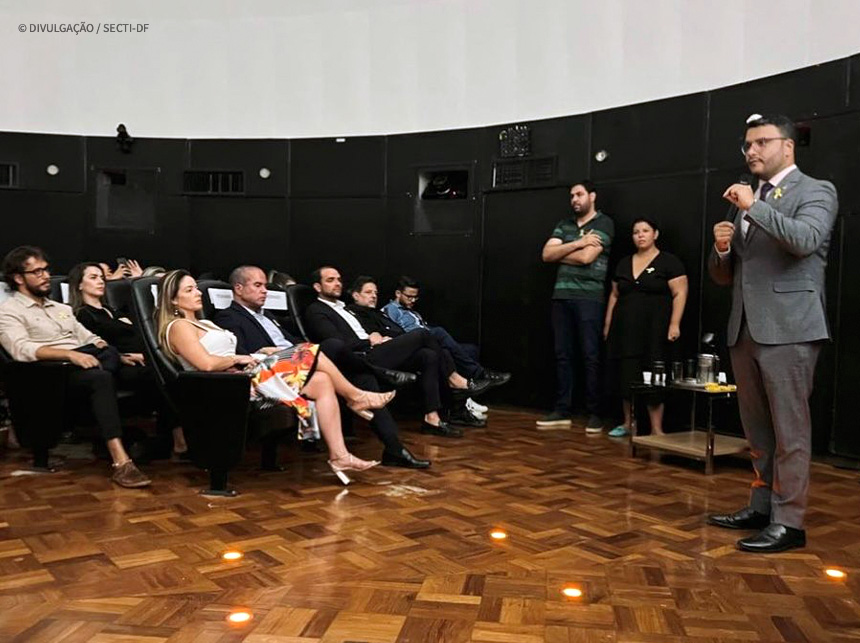 Planetário de Brasília recebe seminário sobre promoção da saúde mental