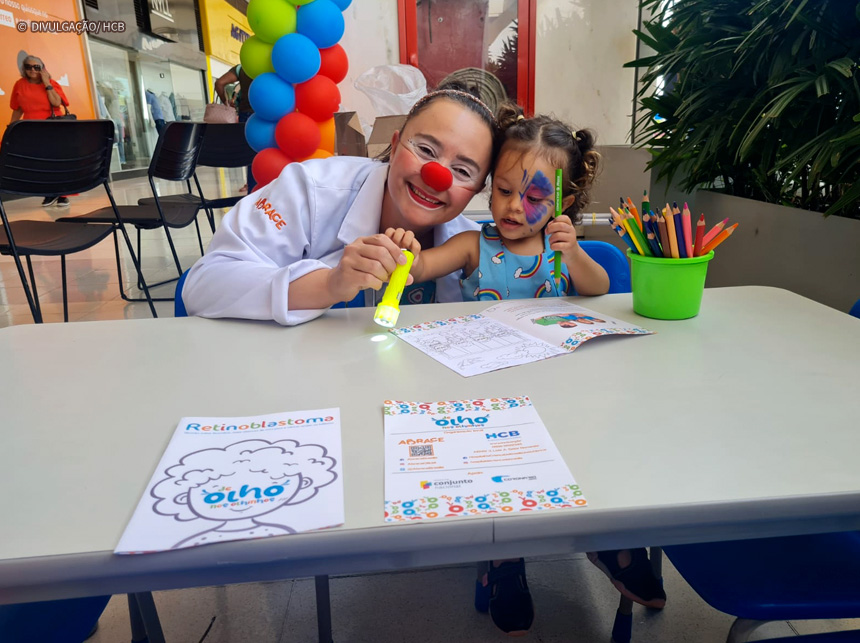 Evento chama a atenção para a saúde dos olhos das crianças
