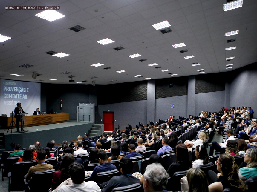 IGESDF promove seminário sobre prevenção e combate ao assédio