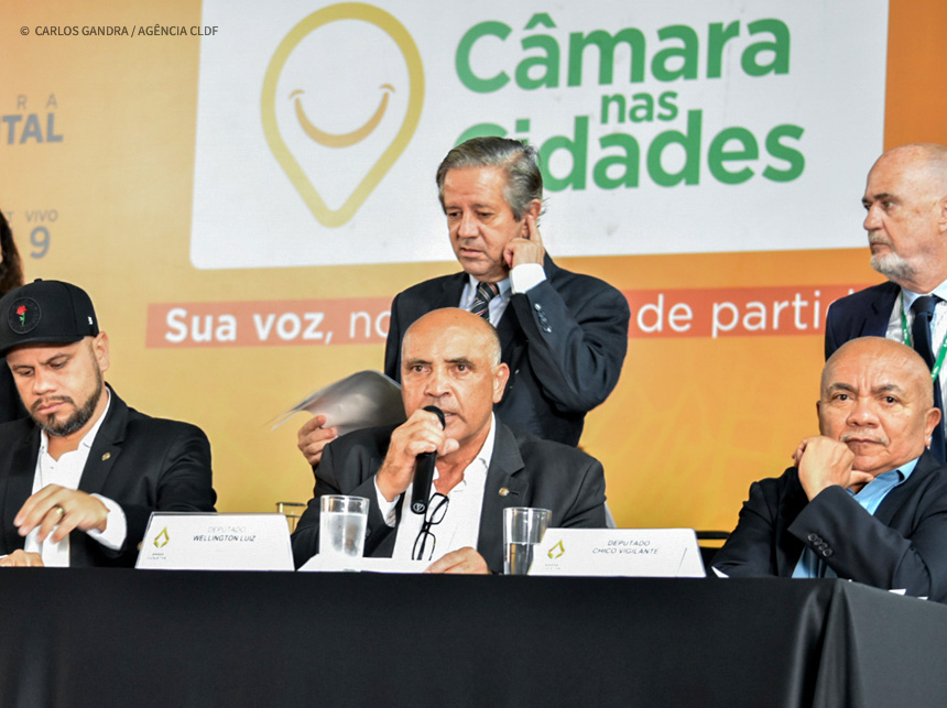 Câmara Legislativa recebe demandas dos moradores do Sol Nascente e Pôr do Sol