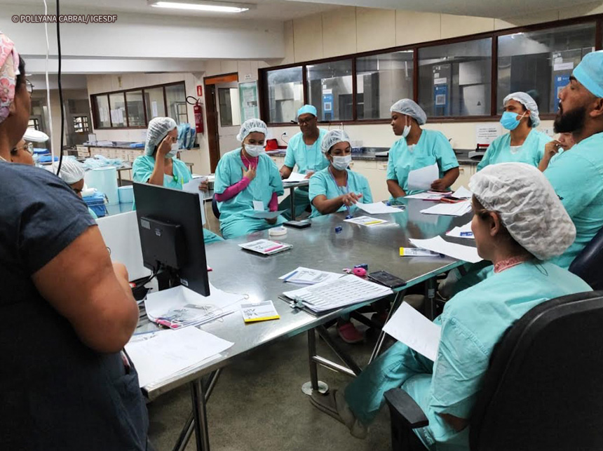 Aprimoramento Profissional: Treinamento de Habilidades Sociais no CME do HBDF