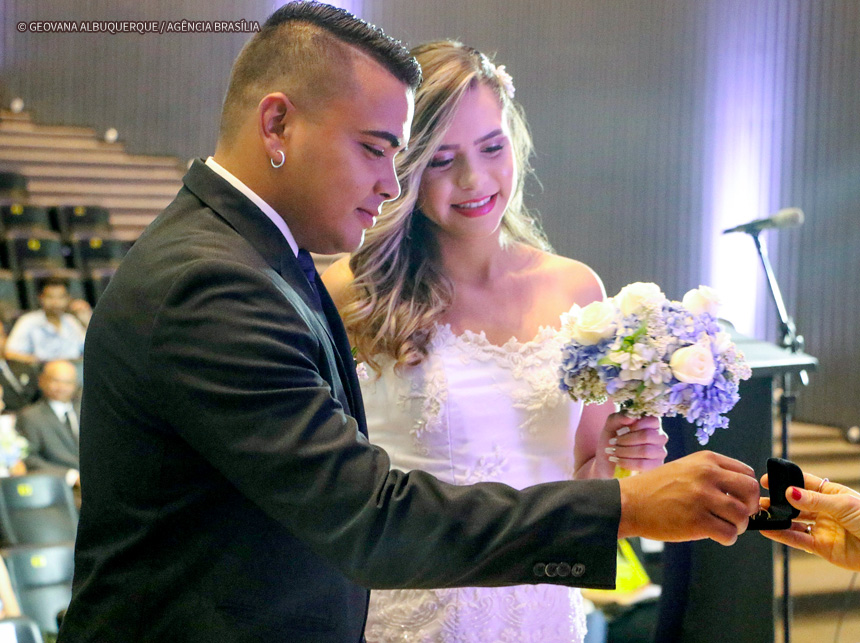 Inscrições para a 10ª edição do Casamento Comunitário no DF segue até 23 de agosto
