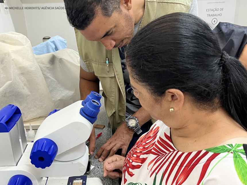 Agentes participam de treinamento para melhorar combate ao Aedes aegypti