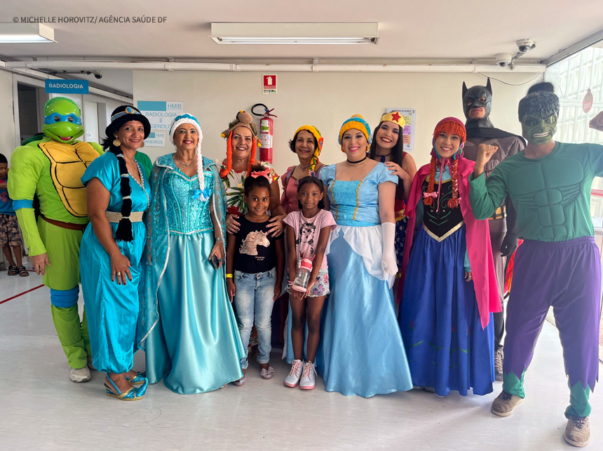 Hospitais do DF promovem ações de Dia das Crianças para alegrar pacientes