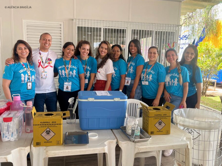 Taguatinga recebe ação de vacinação e orientações contra doenças
