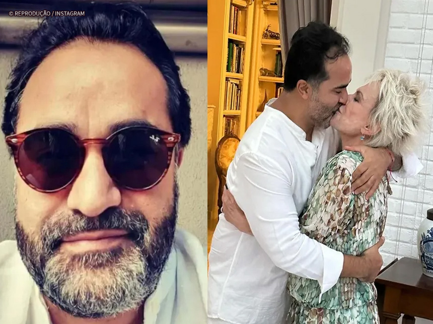 “Sou sortuda, ele é um cara especial”, diz Ana Maria Braga após beijão do namorado, Fábio Arruda