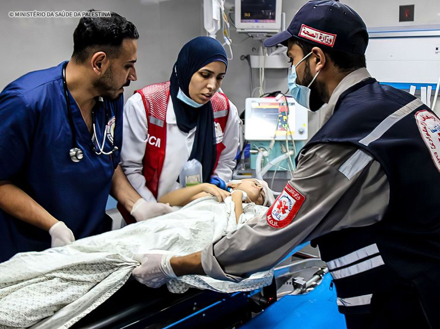 Gaza: pelo menos 15 estabelecimentos de saúde foram atingidos